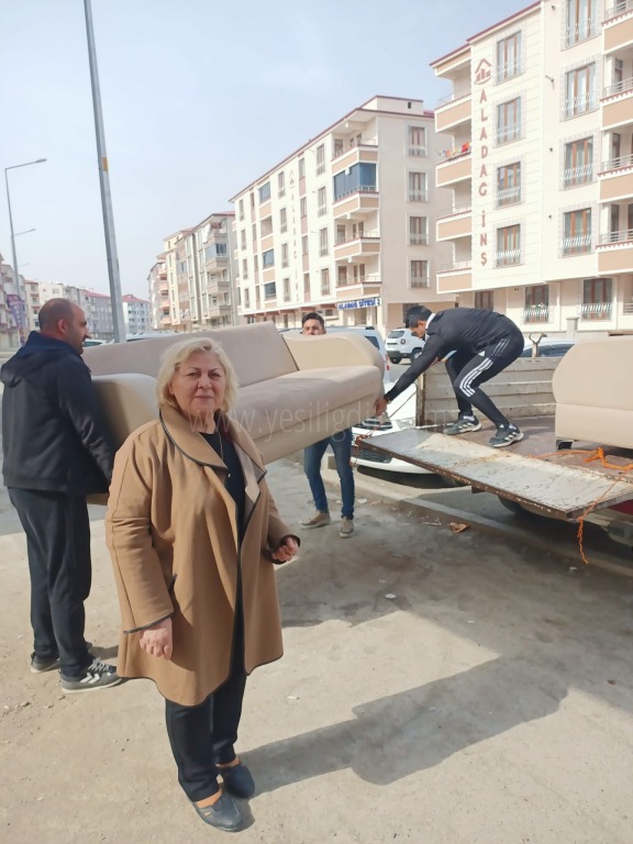 DEPREM ZEDELER İÇİN 2 EV DAHA DÖŞENDİ