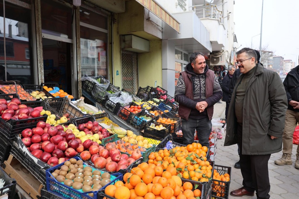 Vali Ercan Turandan Esnaf Ziyareti