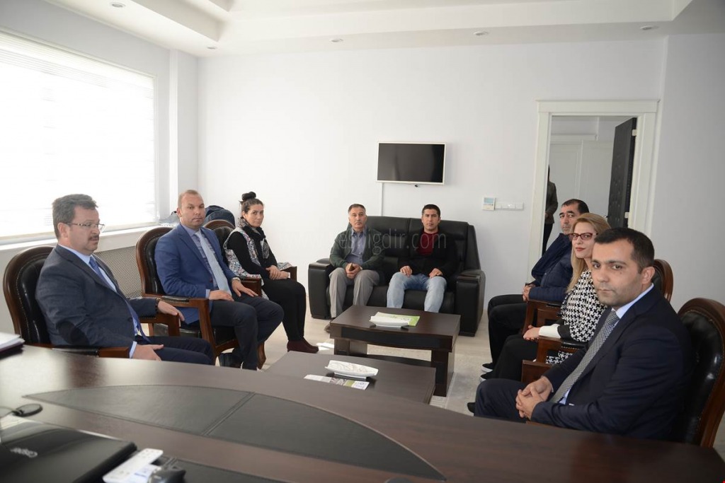 VALİ ENVER ÜNLÜ ÇEVRE VE ŞEHİRCİLİK İL MÜDÜRLÜĞÜNÜ ZİYARET EDEREK BRİFİNG ALDI