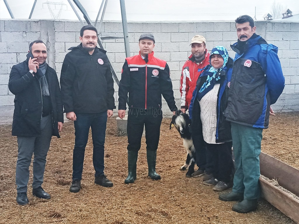 AHMET TİNGİŞ HAYVANCILIK İŞLETMESİNİ ZİYARET ETTİ