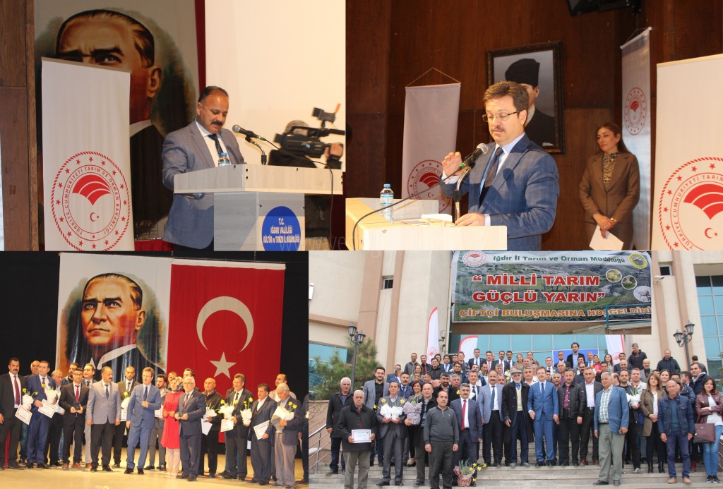 IĞDIR 2 ÇİFTÇİ BULUŞMASI YOĞUN ÇİFTÇİ KATILIMI İLE YAPILDI