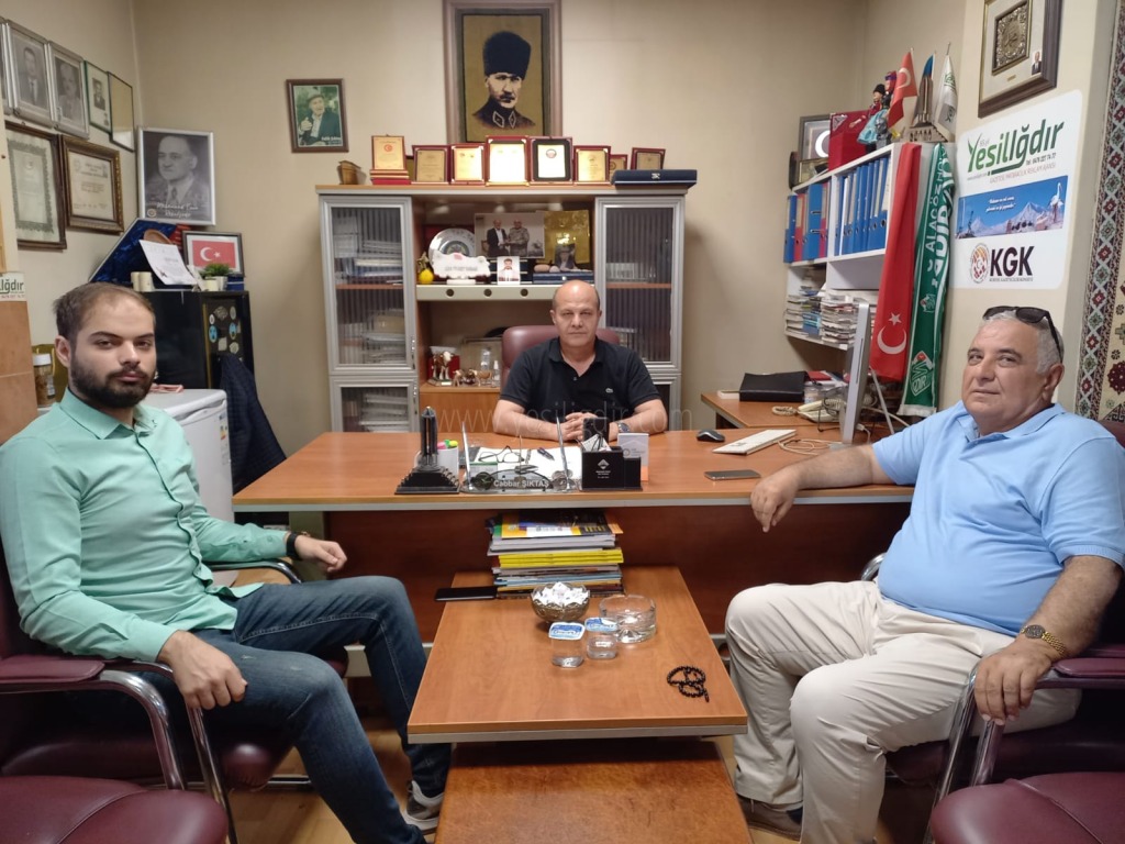 EMEKLİ BÜROKRAT NİHAT ARASTAN NEZAKET ZİYARETİ