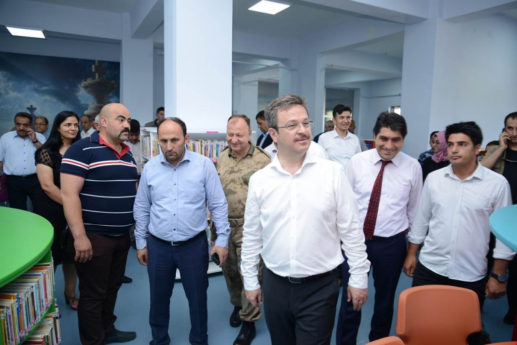 ŞEHİT UZMAN ÇAVUŞ ALİ GÜMÜŞ KIRAATHANESİNİN AÇILIŞI YAPILDI