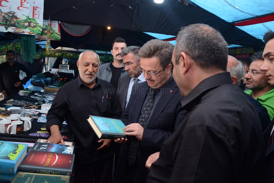 VALİ ENVER ÜNLÜ AŞURA ÇADIRINI ZİYARET ETTİ