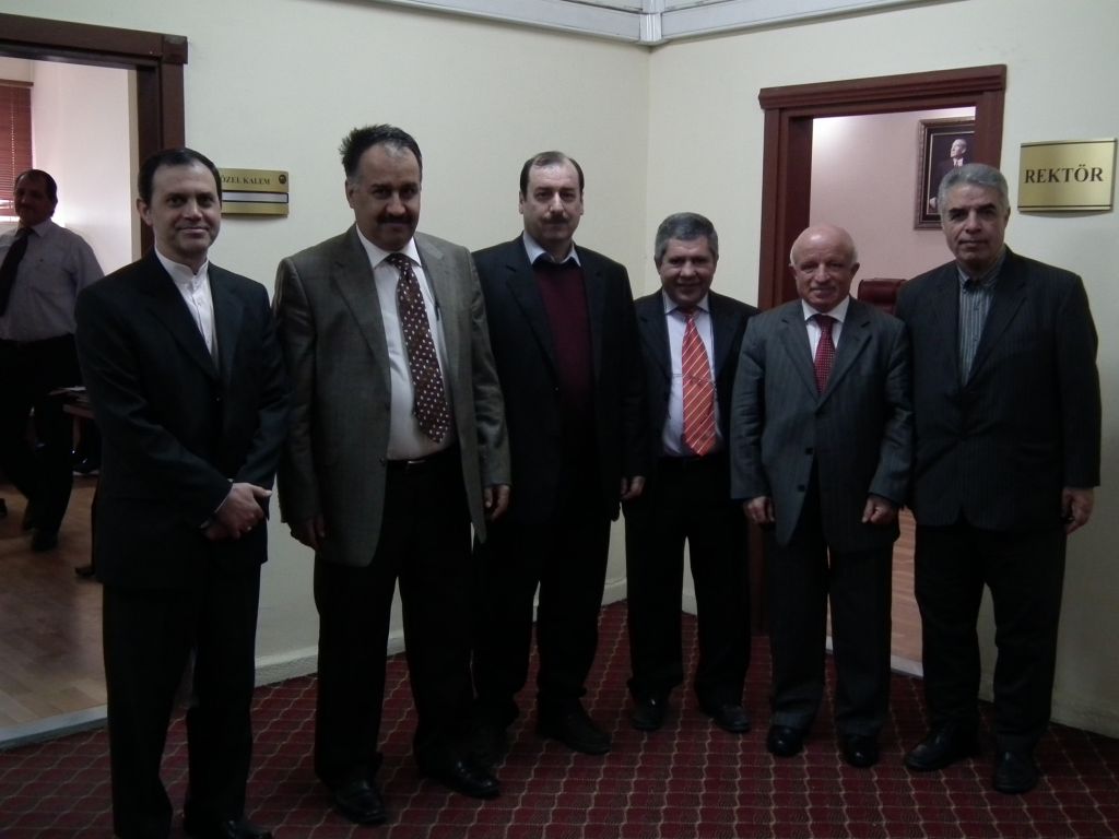 İranın Erzurum Başkonsolosu Rıza Kılıçhan Iğdır Üniversitesini Ziyaret Etti