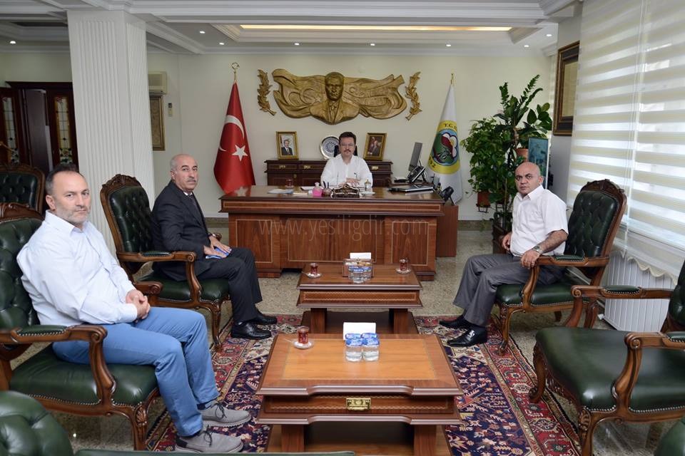 Vali Enver Ünlüye Ziyaret