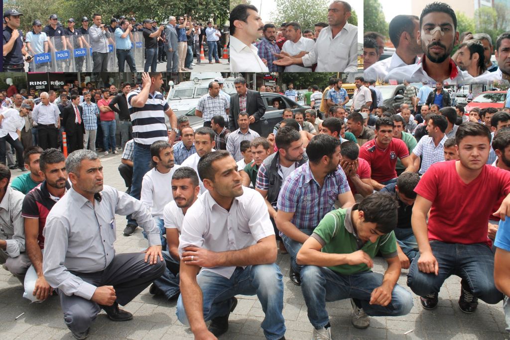 Kamyoncular ve Tırcılar Valilik Önünde Eylem Yaptılar