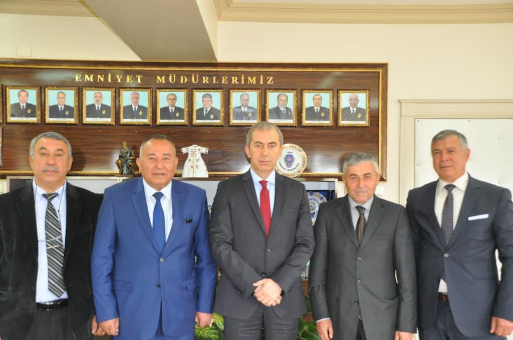 Iğdır Kızılay Şubesinden İl Emniyet Müdürü Yüksel Babal'a Ziyaret