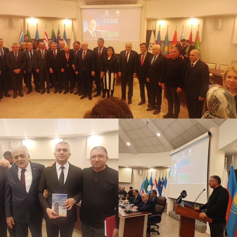 TÜRKSOY ANKARADA HAYDAR ALİYEVİ ANMA TÖRENİ DÜZENLEDİ