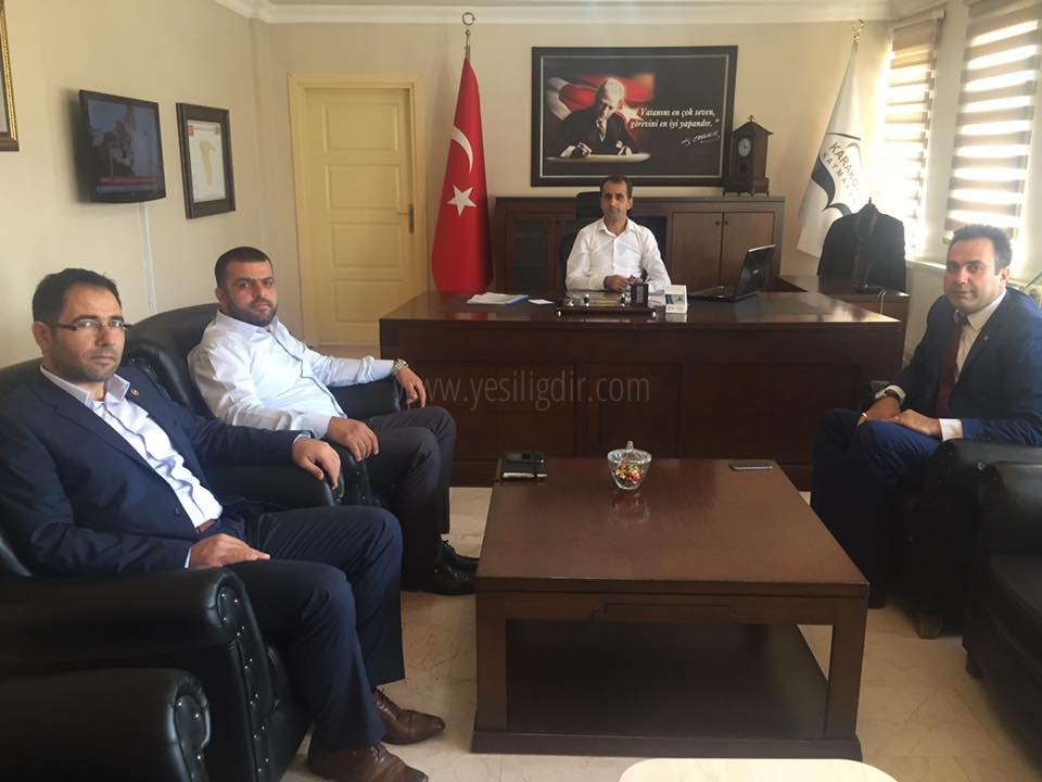 Kaymakam Güzele Anlamlı Ziyaret