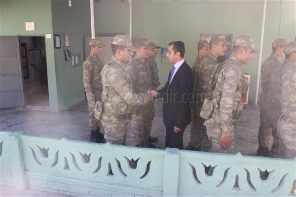 KAYMAKAM GÜZEL MÜRŞİTALİ KÖYÜ SINIR KARAKOLUNA ZİYARETTE BULUNDU