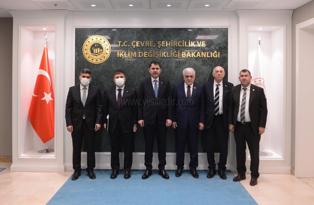 ValiBaşkan H Engin Sarıibrahimden Bakan Murat Kuruma Anlamlı ziyaret