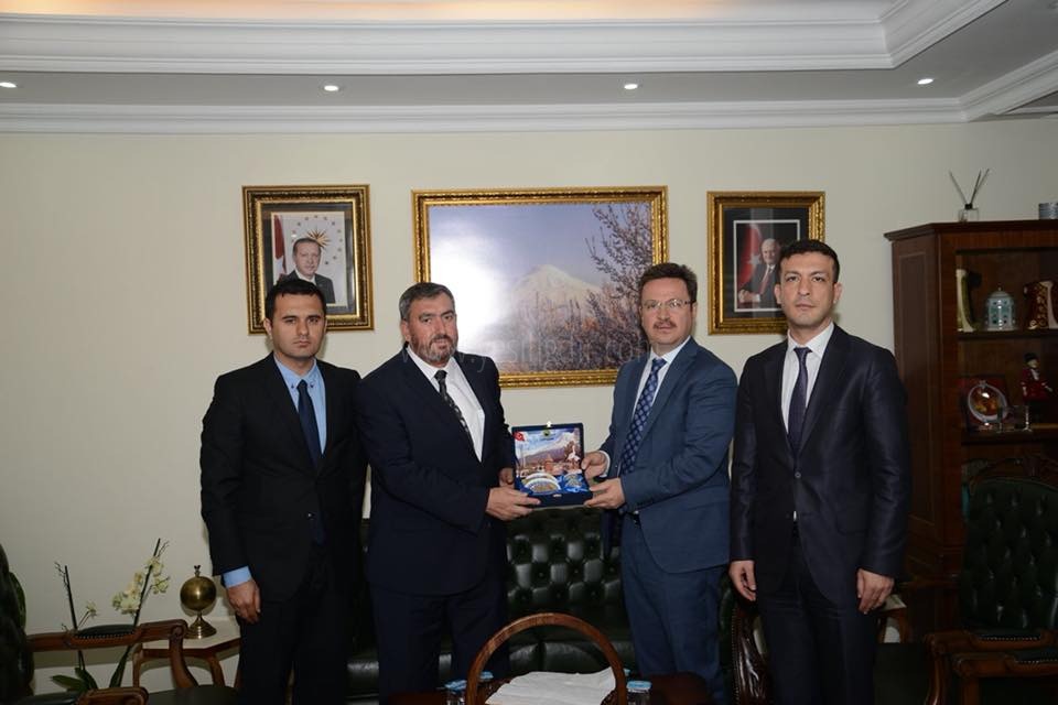 İl Müftüsü Cüneyt Kulazdan Veda Ziyareti