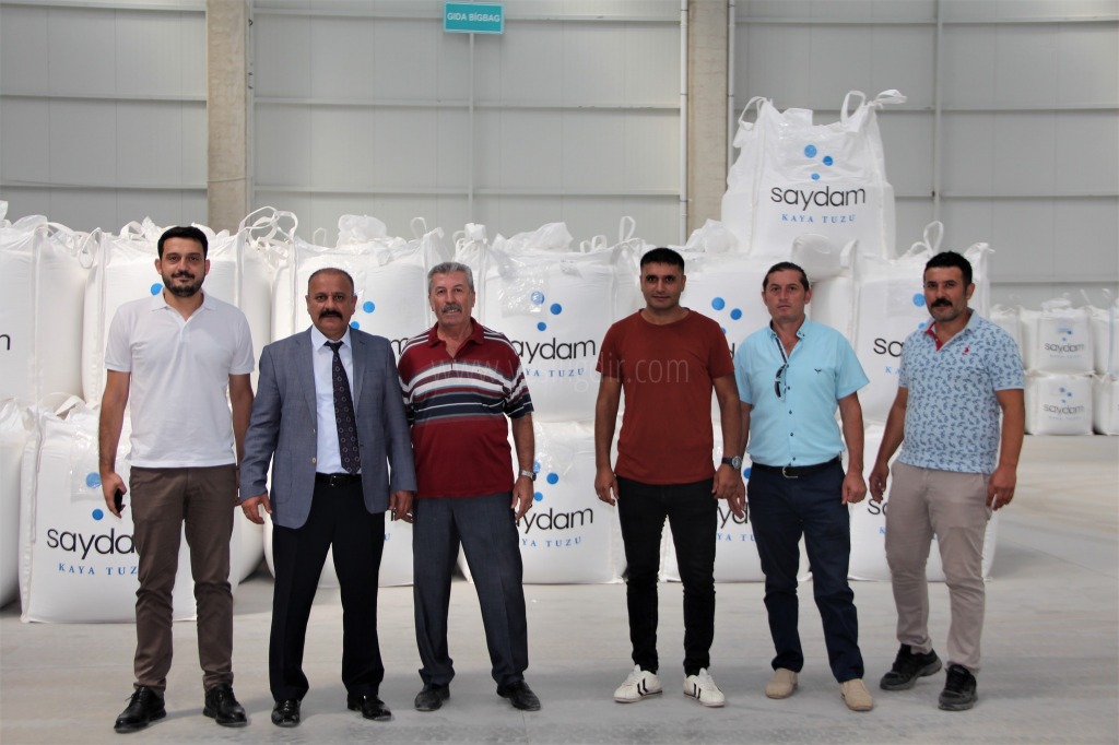 HAS MANDIRA VE SAYDAM KAYA RAFİNE TUZ FABRİKASINA ZİYARET