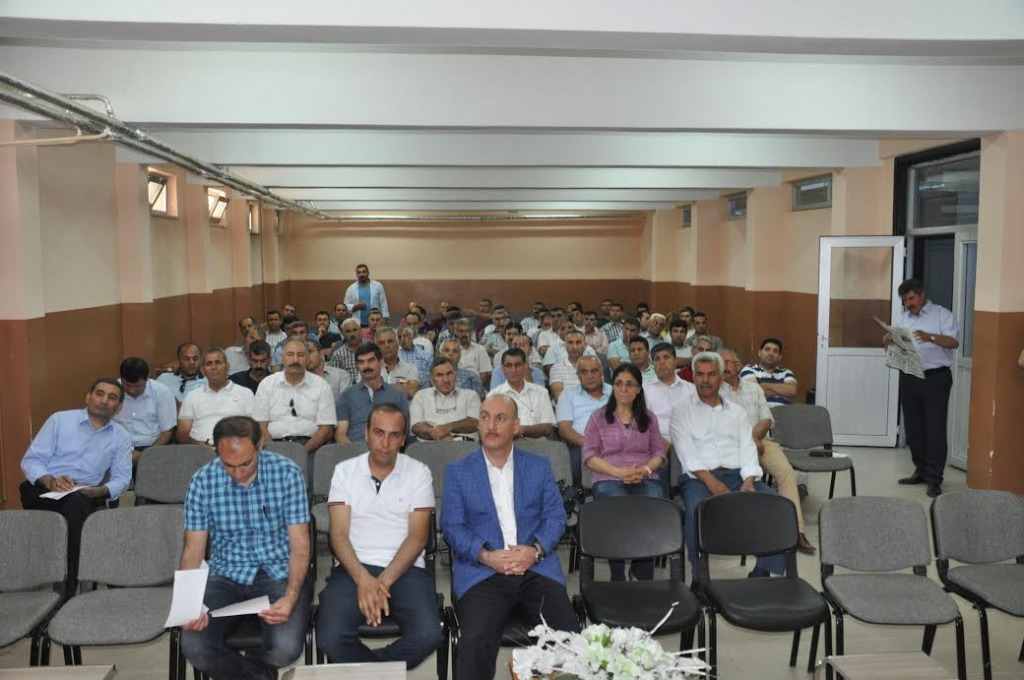 MİLLİ EĞİTİM MÜDÜRÜ HAKAN CIRIT OKUL MÜDÜRLERİ İLE TOPLANTI YAPTI