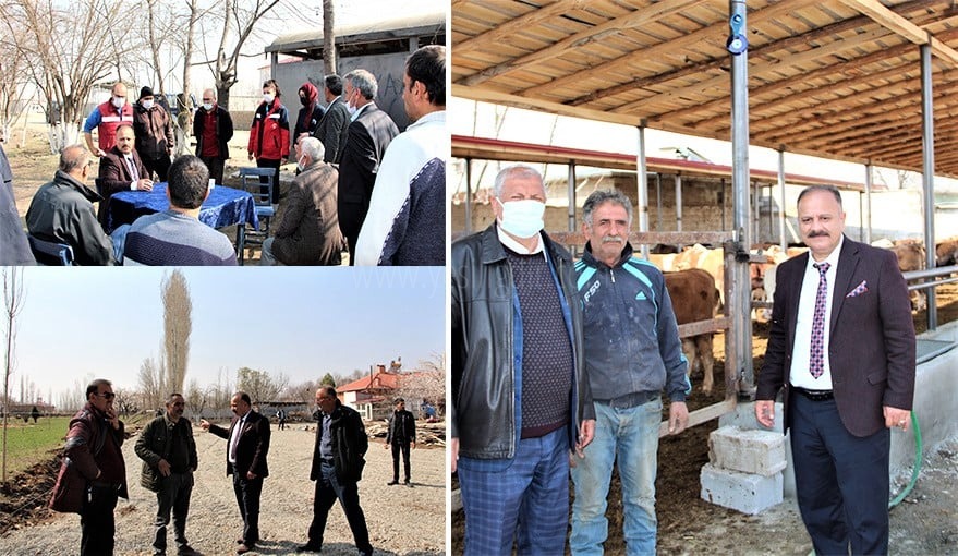 AKYUMAK VE EVCİ KÖYLERİNDE İŞLETMELER ZİYARET EDİLDİ