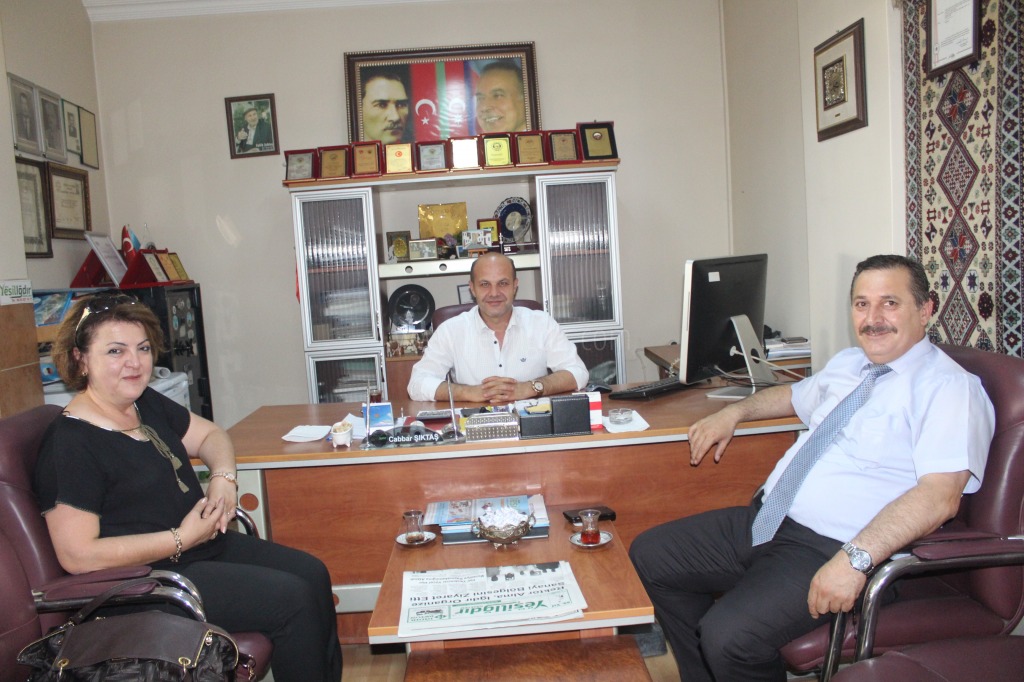 EMNİYET MÜDÜRÜ ORHAN ÇEVİK VEDA ZİYARETİNDE