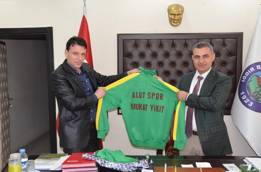 Alut Spor Yöneticileri Başkan Yikiti Ziyaret Etti