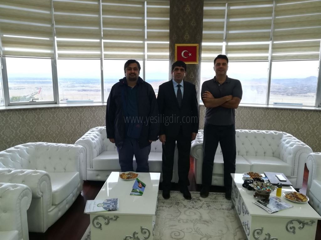 Amerika Utah Üniversitesinden Doç Dr Çağan H Şekercioğlu Rektör Almayı Ziyaret Etti