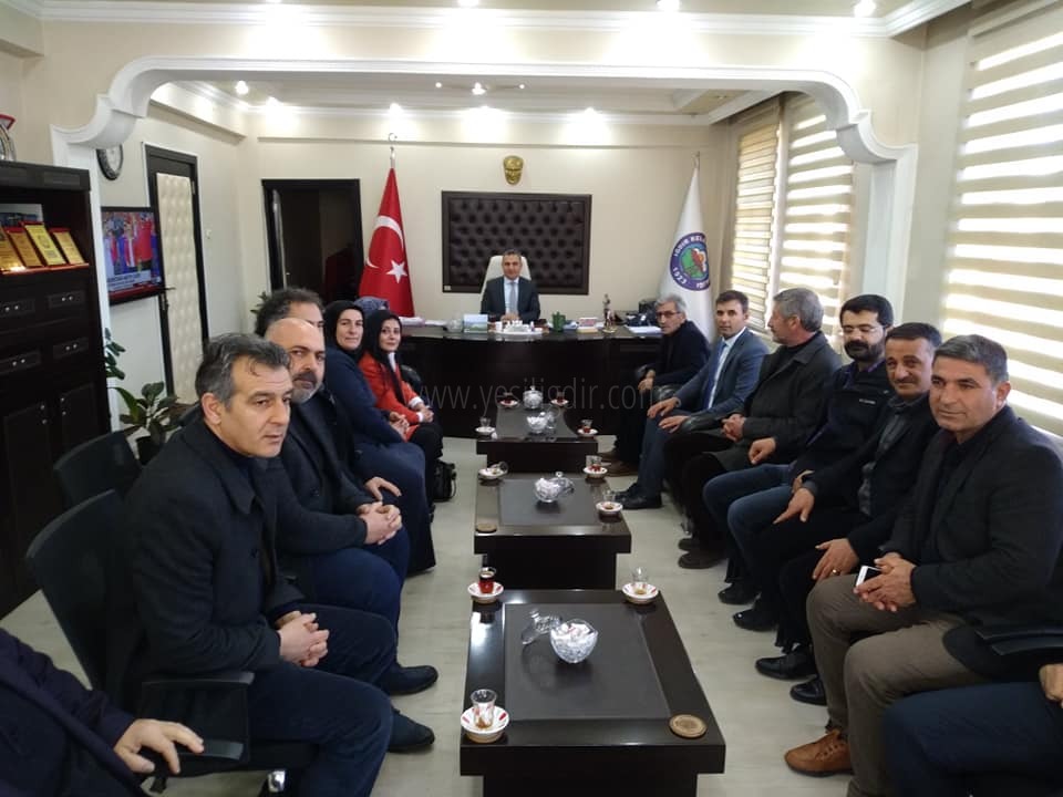 Başkan Murat Yikite ziyaret