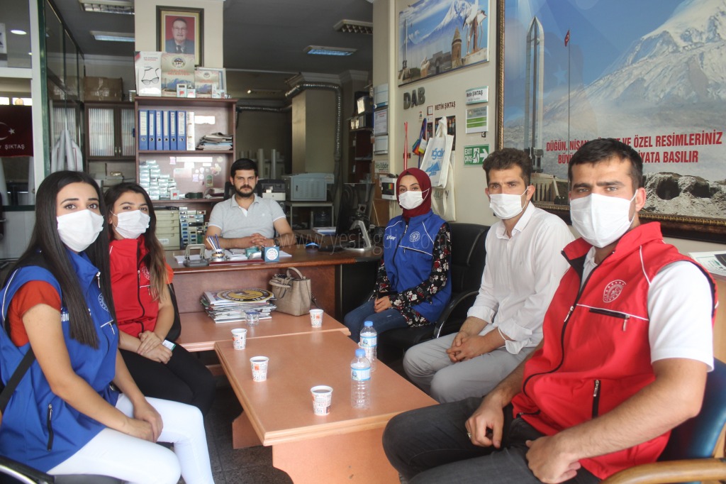 Gençlik ve Spor İl Müdürlüğü Personelinden Anlamlı Ziyaret