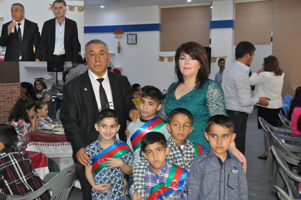 Yeni Yurd İçtimai Birliği Başkanı Mahire Esadova Öksüz 7 Çocuğu Sünnet Ettirdi