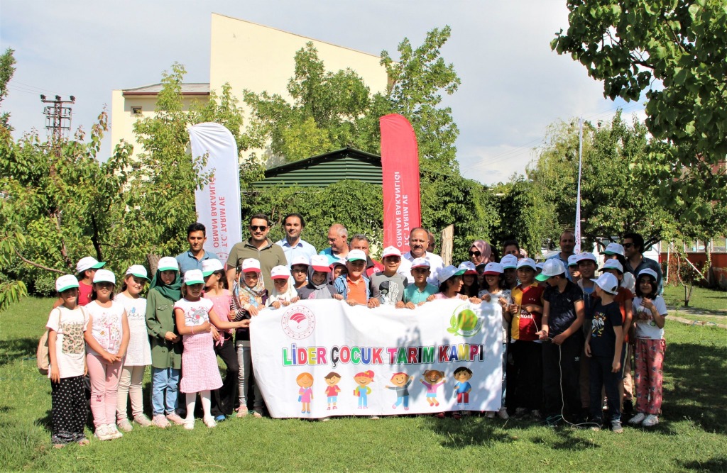 LİDER ÇOCUK TARIM KAMPI UYGULAMASI GERÇEKLEŞTİRİLDİ