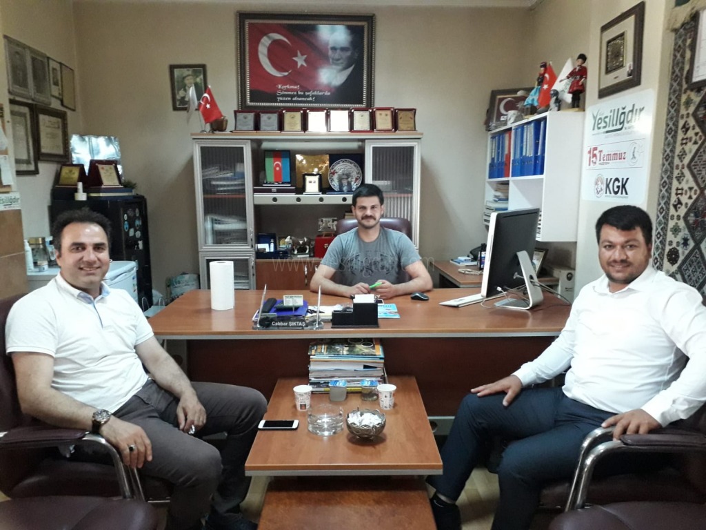 Akıcı ve Çalışkandan Gazetemize Ziyaret