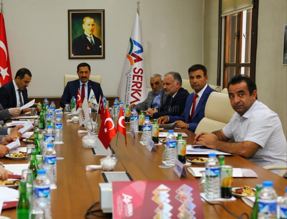 Eş Başkanlar Serhat Kalkınma Ajansının Yönetim Kurulu Toplantısına Katıldı