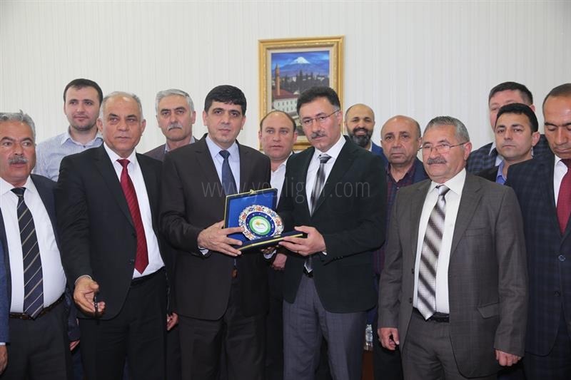 REKTÖR ALMAYA HAYIRLI OLSUN ZİYARETİ