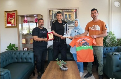 Offroad kulübünden Emniyet Müdürüne ziyaret