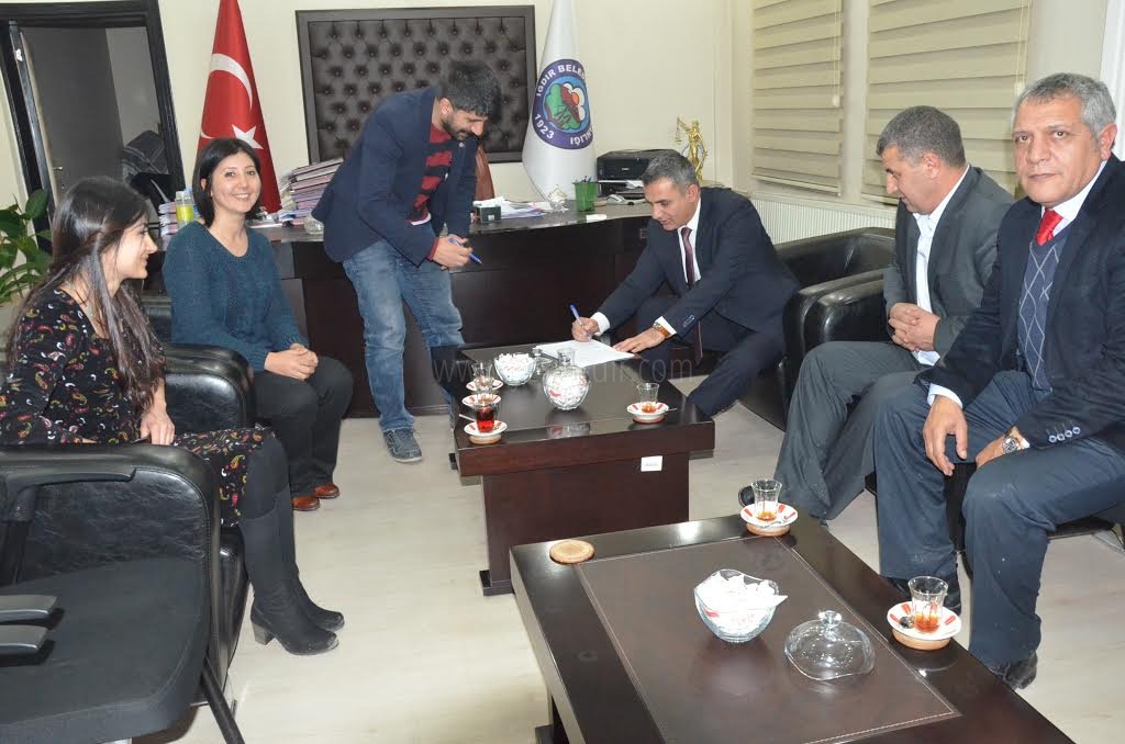 Iğdır Belediyesi İle Tüm - Bel-Sen Arasında Sözleşme İmzalandı