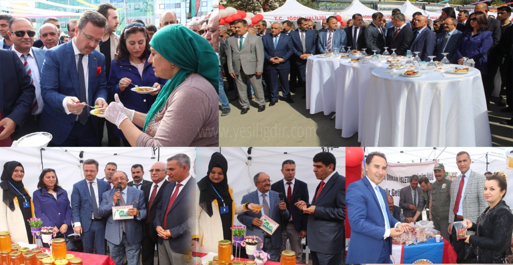 Iğdır'ın İlk Bal ve Yöresel Ürünler Fuarına Büyük İlgi