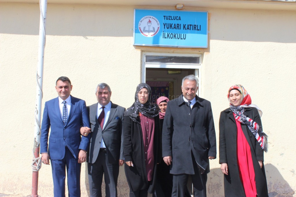 HAKAN GÖNEN TUZLUCA İLÇESİ KÖY OKULLARINI GEZDİ