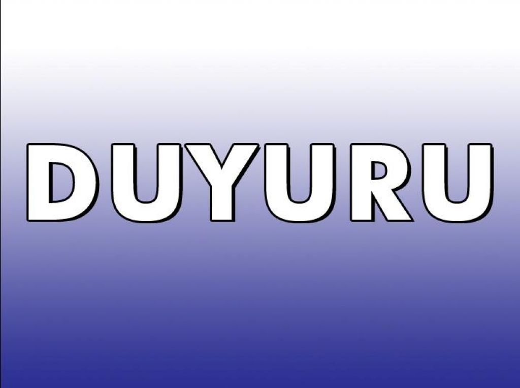 Yerel Basına Duyuru