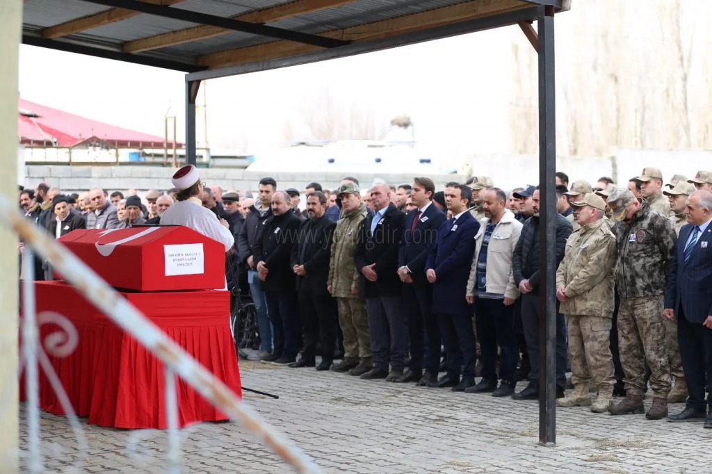 Kıbrıs Gazisi İbrahim Akbulut son yolculuğuna uğurlandı