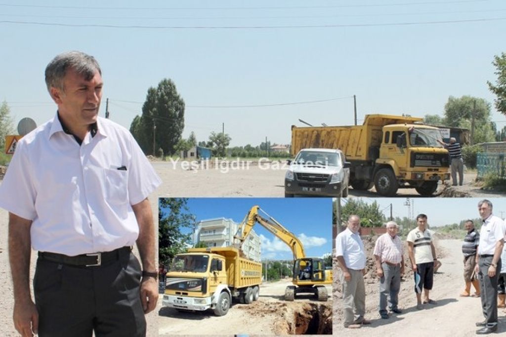 Yaycı Köyü Kanalizasyona Kavuştu