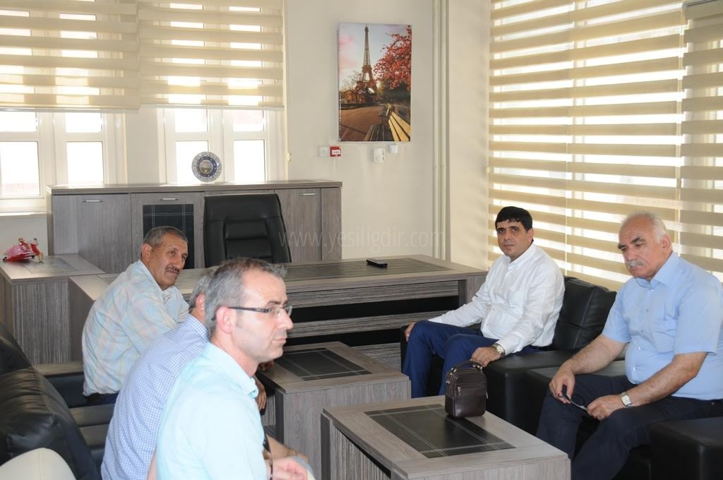 Iğdır Ak Parti Millet Vekili Nurettin Aras Rektör Almayı Ziyaret Etti