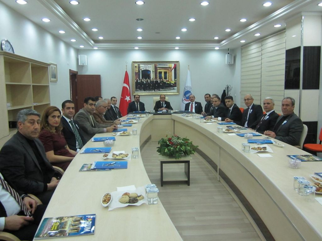 Defterdar Durusoydan Ticaret Odasına Ziyaret