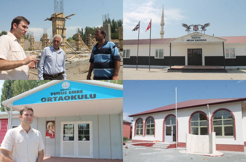 Aralık Kaymakamlığı 5 Okul Ve 57 Vatandaşa Ev Yaptırdı