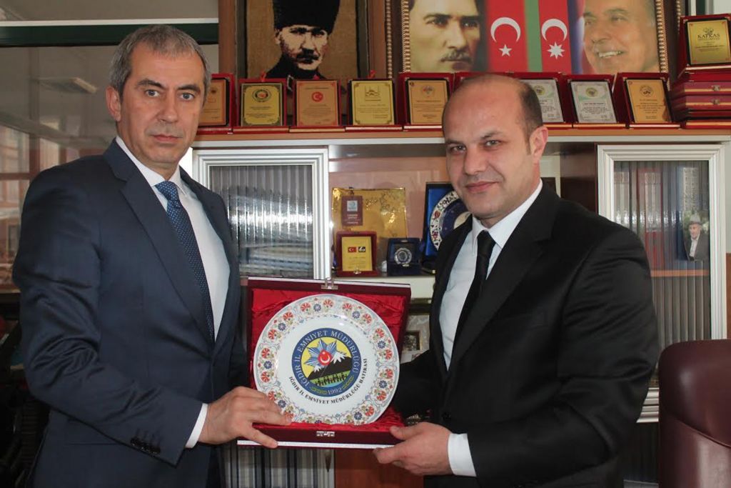 İl Emniyet Müdürü Yüksel Babal Hayırlı olsun ziyaretinde bulundu