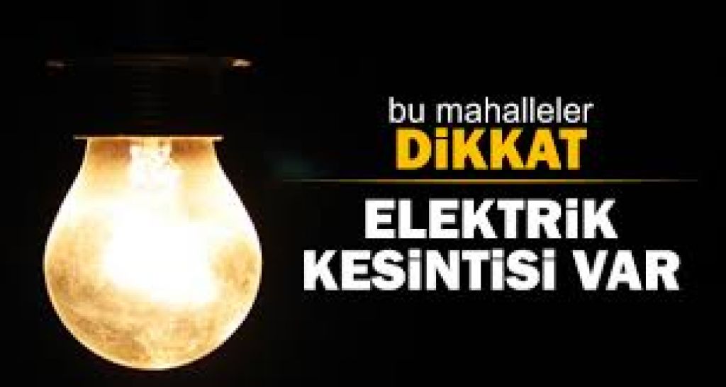 Iğdırda Elektrik Kesintisi