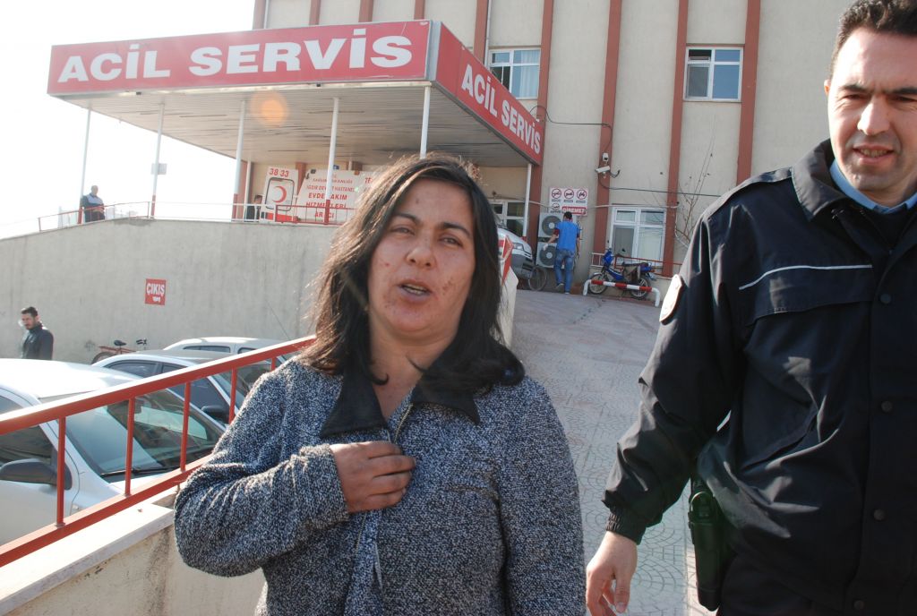Eşinden Dayak Yiyen Kadın Polise Sığındı