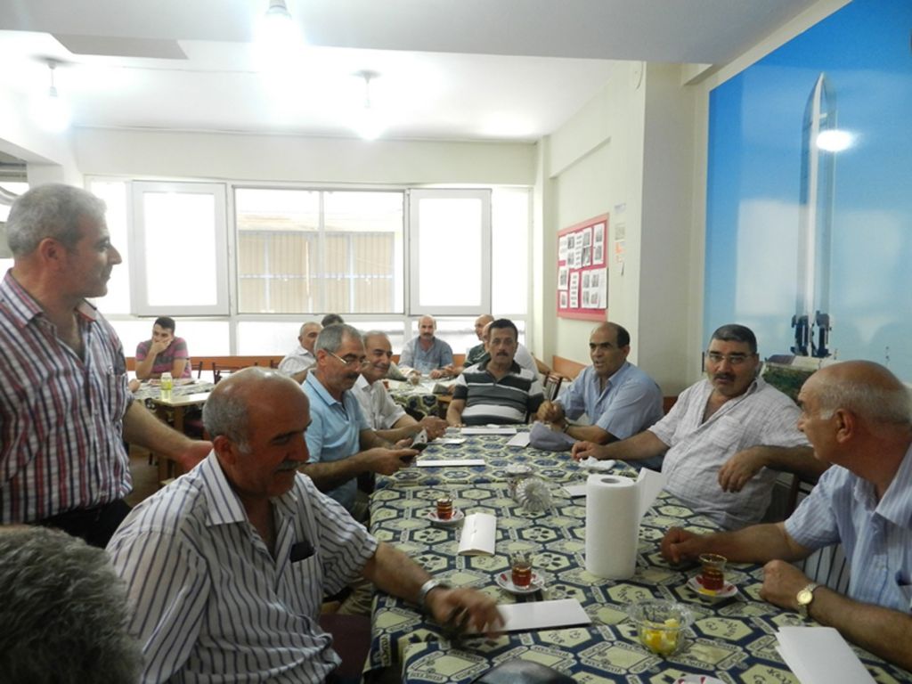 Bursa Iğdır Dernek Başkanı Bayramlaşmada İsraili Kınadı