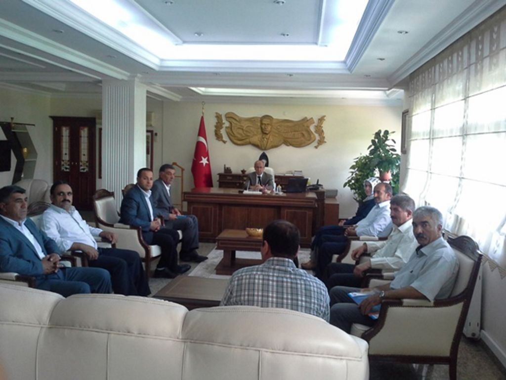 Eşbaşkanlardan Vali Davut Haner'e Ziyaret