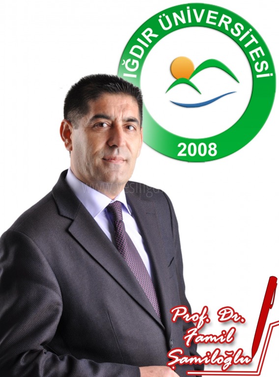 IĞDIR ÜNİVERSİTESİ REKTÖR ADAYI PROF DR FAMİL ŞAMİLOĞLUNUN BAYRAM MESAJI