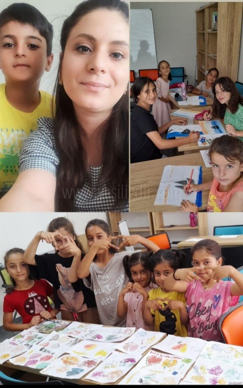 Resim kursu yeteneklerini keşfetmeyi sağlıyor