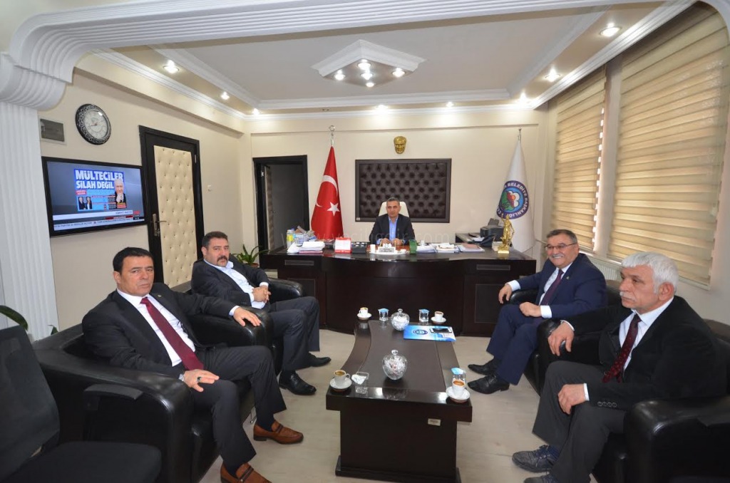 TÜRK YEREL HİZMET-SENDEN BAŞKAN YİKİTE ZİYARET