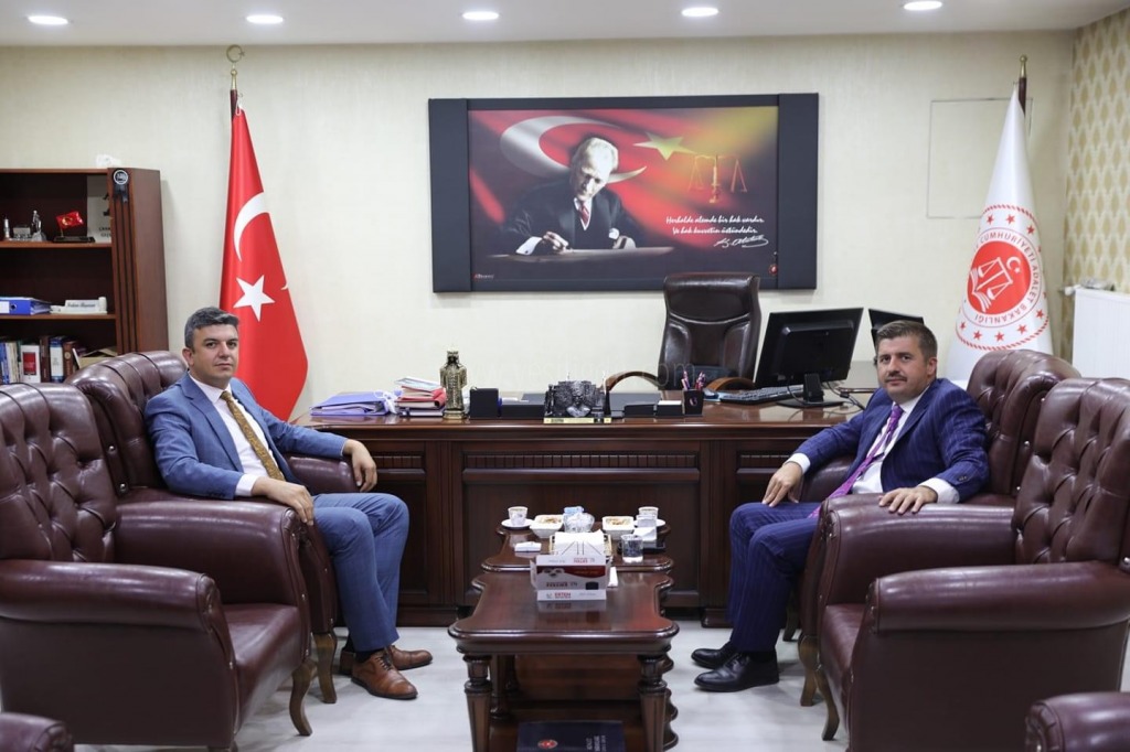 Vali Sarıibrahim Başsavcı Başarana Hayırlı Olsun Ziyaretinde Bulundu