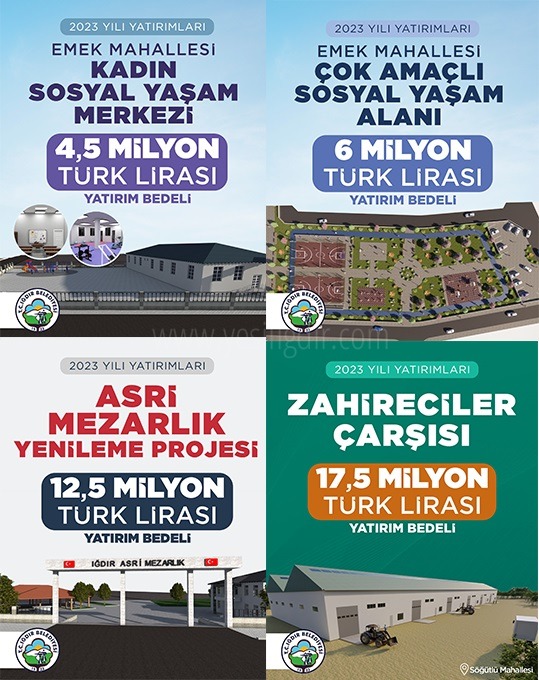 Iğdır Belediyesi'nden 2023 Yılında Devasa Yatırımlar